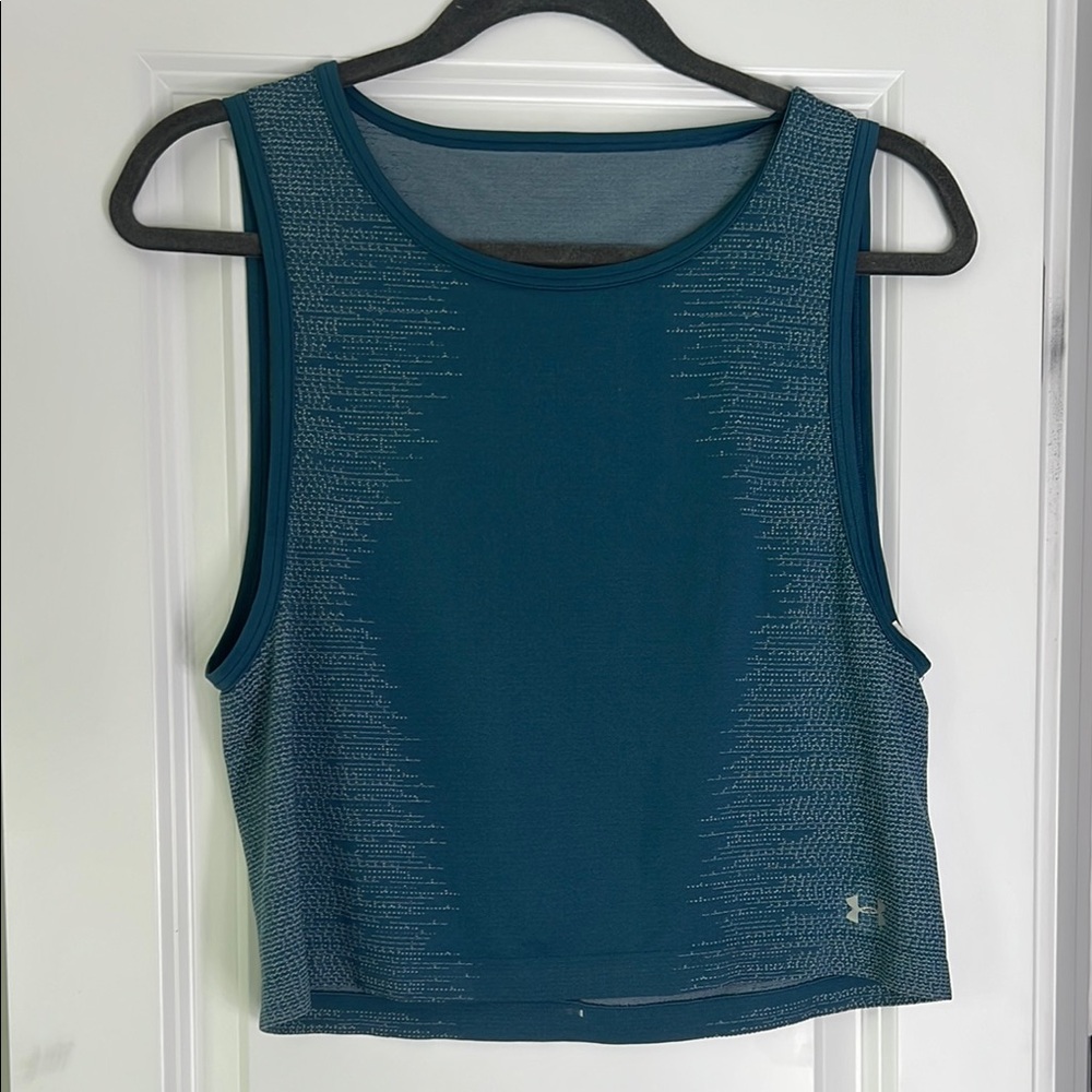 Under Armour BLUE Crop Tank Top